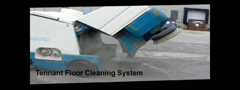tennant floor cleaning system